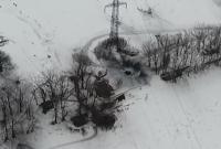 ВСУ разбили авто и КамАЗ оккупантов с зенитной установкой (видео)
