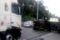Из-за масштабного ДТП под Киевом образовалась 20-километровая пробка