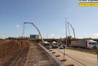 На трассе Киев — Чоп строят транспортную развязку