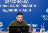 Зеленский поручил готовить заседание СНБО по ситуации безопасности на админчерте с Крымом